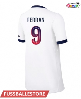 Günstige Paris Saint-Germain Ferran Torres #9 Auswärtstrikot Damen 2026-27 Kurzarm